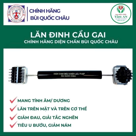 lăn đinh cầu gai 