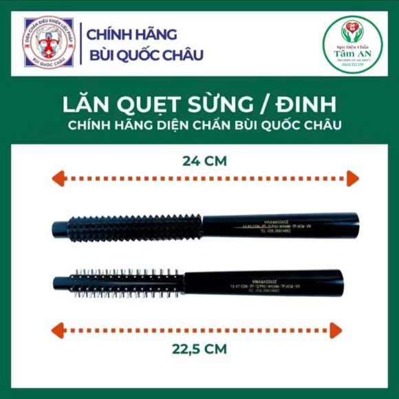 Lăn quẹt sừng / đinh