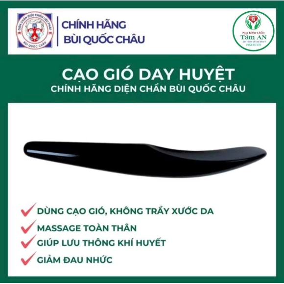 Cạo gió day huyệt