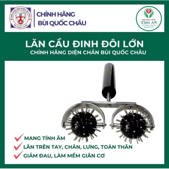 Lăn cầu đinh đôi lớn